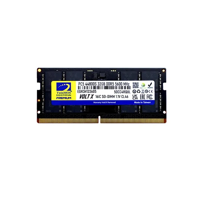 TwinMOS 32GB 5600MHz DDR5 CL40 SO-DIMM Ram (TMD532GB5600S46)