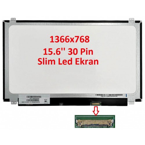 15.6 Slim 30 Pin Notebook Lcd Panel N156BGE-EA1 (15.6 Slim Dar Soket Parlak) 