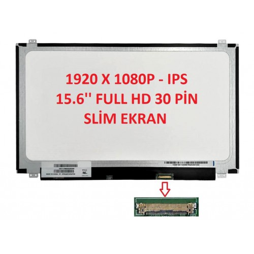 LP156WF4 SP H3, LP156WF4 SP H2, LP156WF4 SP H1 IPS Notebook Lcd Panel (15.6 Slim 30 PİN FHD IPS 1920*1080)