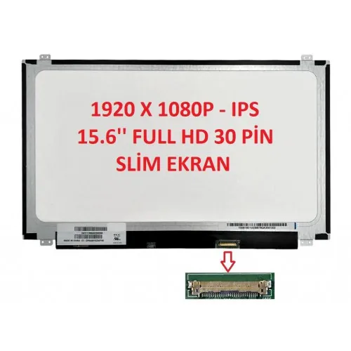LP156WF4 SP H3, LP156WF4 SP H2, LP156WF4 SP H1 IPS Notebook Lcd Panel (15.6 Slim 30 PİN FHD IPS 1920*1080)