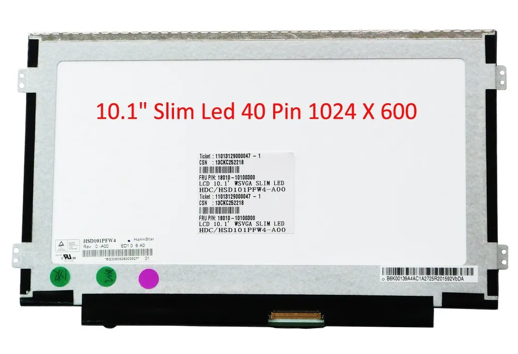 10.1 SLIM LED B101AW06, LP101WSB, LTN101NT05, LTN101NT05, n101n6-l0D n101l6-l0d LTN101NT08 hsd101pfw4 LCD PANEL