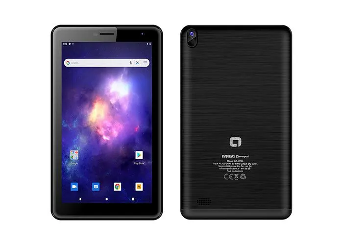 Everest EVERPAD DC-M700 Siyah Wifi-BT Çift Kamera 7 LCD 2GB Ram 2G 16GB Android 10.0 Go Tablet Pc