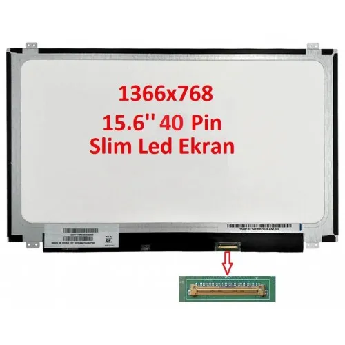 Toshiba Satellite L50D-B-10W L50-B-10W Notebook Lcd Ekran Panel (15.6 slim led Parlak)