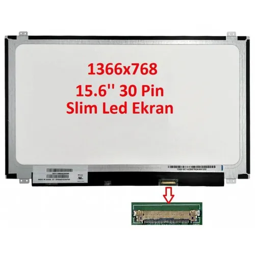 Lenovo IDEAPAD 100-15IBD Notebook Lcd Ekran Panel (15.6 Led slim Dar Soket Parlak)