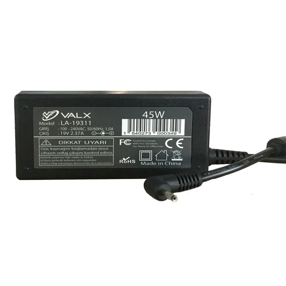 Acer Valx LA-19311 19V 2.37A 3.0x1.1mm Notebook Adaptör