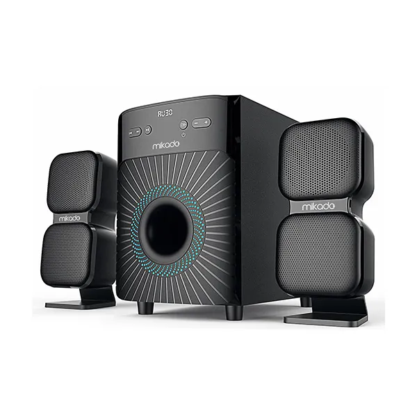 Mikado MD-360BT 2+1 38W BT/AUX/USB/FM/LED Ekran Multimedia Speaker Hoparlör