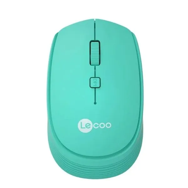 Lecoo WS202 Optik Kablosuz Mouse1200 Dpi Turkuaz