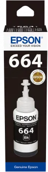 Epson T664 C13T66414A 70Ml Siyah Mürekkep