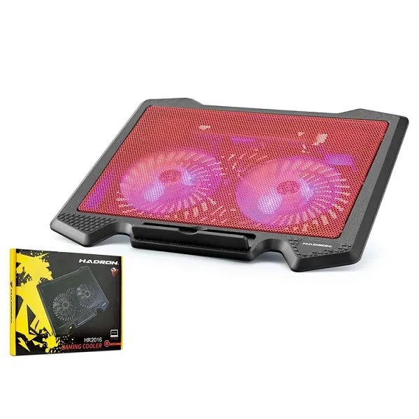 NOTEBOOK SOĞUTUCU LEDLİ ÇİFT FANLI HADRON HR2016 