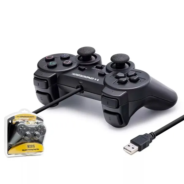 Wonderboy W201S Titreşimli Usb 2.0 oyun kolu Josytick