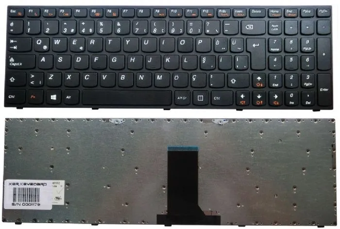 Lenovo B5400, Lenovo M5400 Klavye Türkçe NSK-BFGSQ 9Z.N8RSQ.G0F