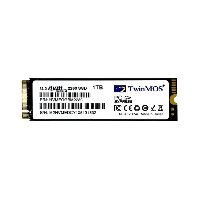 TwinMOS 1TB AlphaPro NVMe M.2 PCle Gen3 3600-3250MB/s (NVMe1TB2280AP)