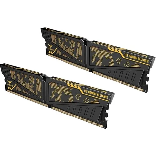 Team T-Force Vulcan Tuf Gaming Alliance 16GB (2X8GB) 3200MHZ CL16 Ddr4 Gaming Ram (TLTYD416G3200HC16FDC01)