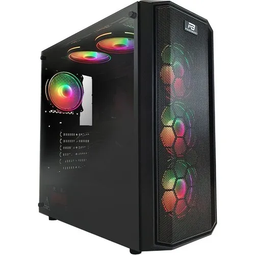 Power Boost X58RGB-650w 80+ USB 3.0 Mesh 6 x RGB Fanlı Gaming Kasa (JBST-X58RGB-650)