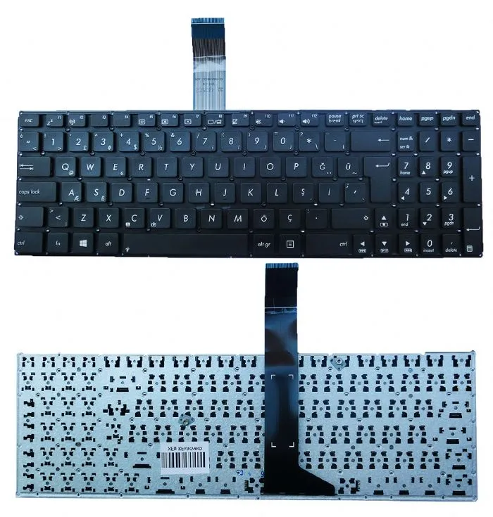 Asus X550, Asus X550C, Asus X550CA, Asus X550L, Asus X550V Klavye Türkçe 0KNB0-612BTU00 NSK-US40T