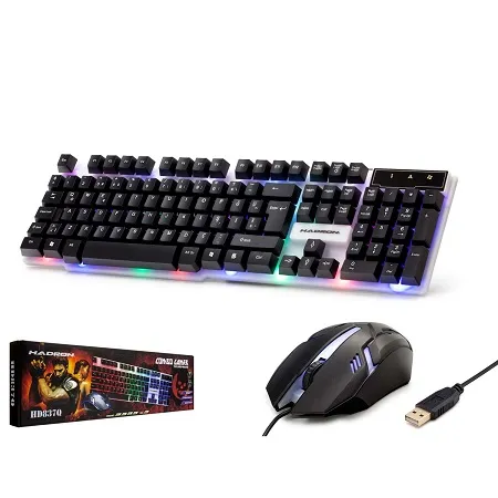 HADRON H837Q KLAVYE  MOUSE SET OYUN LEDLİ Q