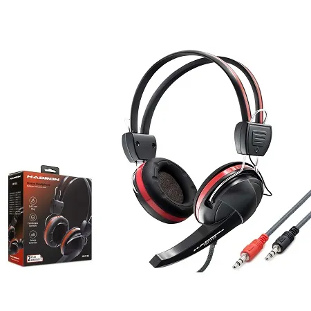 HADRON HD1105 KULAKLIK MİKROFONLU PC AUX 3.5MM