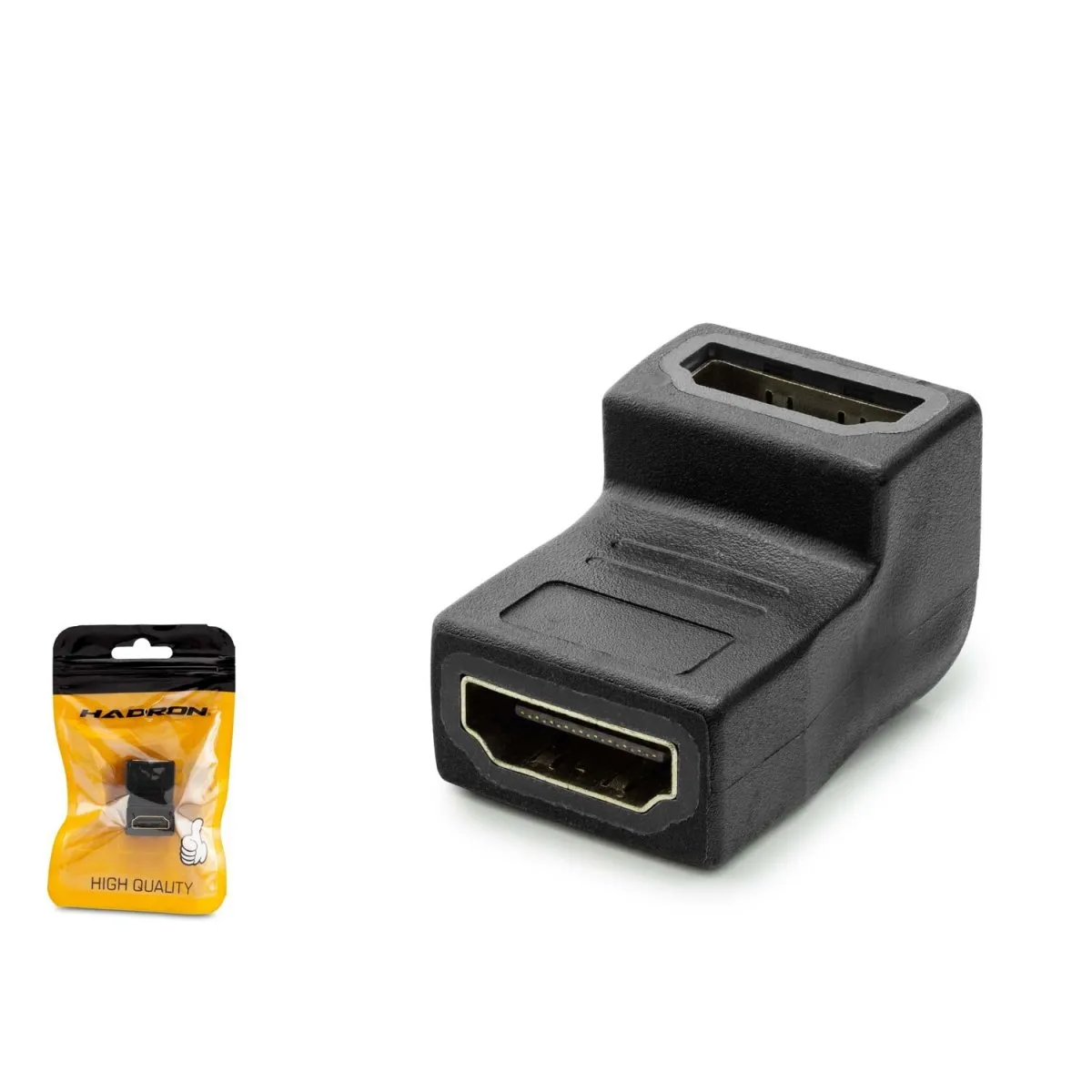 Hdmı Kablo Ekleme Aparatı hdx1269 (4132) Adaptör L Tipi 