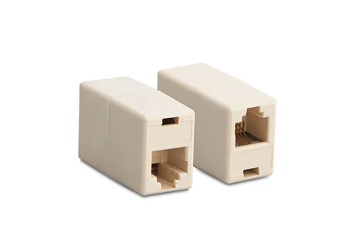 Fully RJ45 Ethernet Ara Adaptör RJ45 Ekleme Aparatı Konnektörü