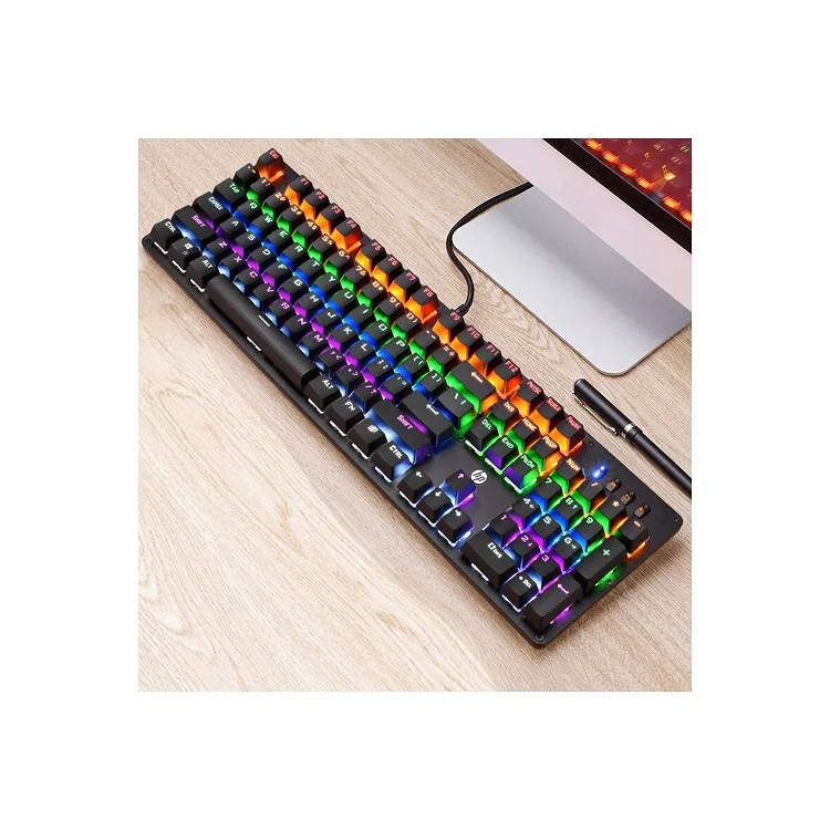 HP GK100F Rgb Işıklı Mekanik Gaming Klavye