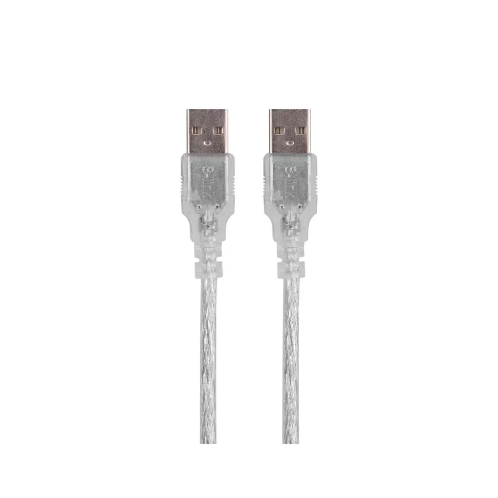 Oem Usb To Usb 2.0 1m Şeffaf Usb Kablo