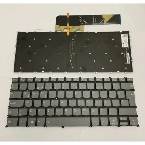 Lenovo Flex 5 14IIL05 81X1 Notebook Klavye (Aydınlatmalı Siyah TR)