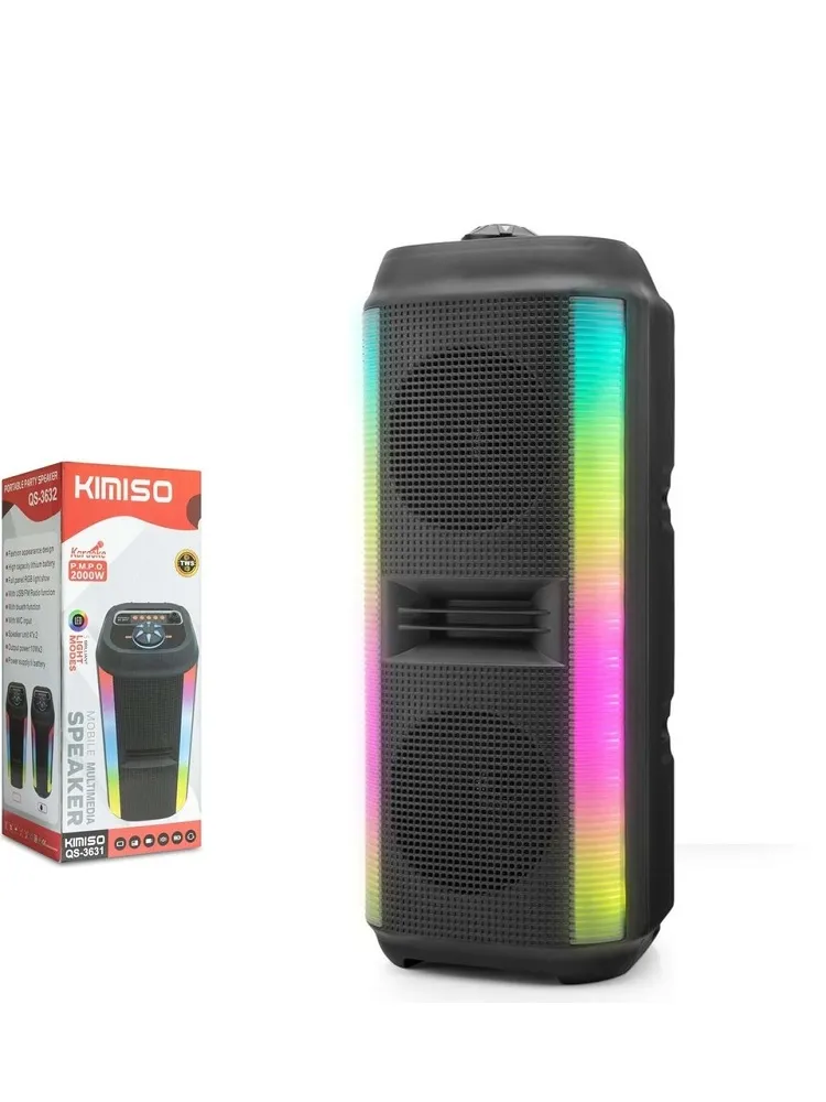 Kimiso Kımıso QS3631 Bluetooth Speaker 2x4 160*380*156MM