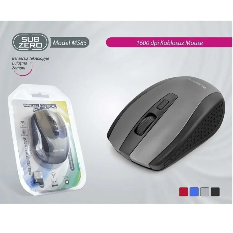 Subzero Kablosuz Wireless Optik Mouse Ms95 1600 Dpi