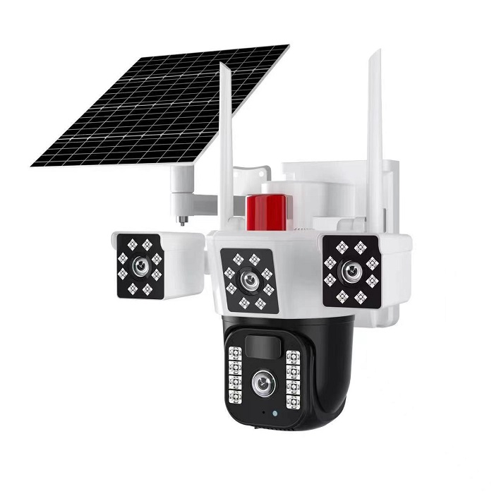O-KAM 3030 4G Güneş Enerjili (Solar) Dual Lens 360 Görüş Akıllı Güvenlik Kamerası