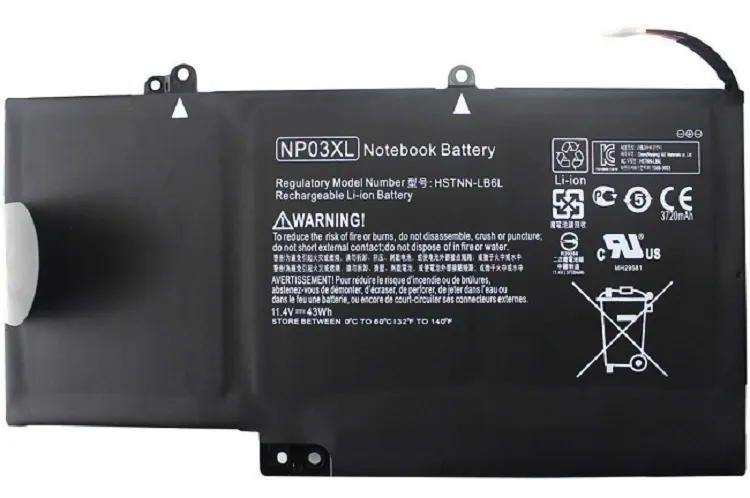 Hp Pavilion 13-a, 13-b, Envy 15-U 760944-421 760944-421 761230-005 HSTNN-LB6L NP03XL TPN-Q146 TPN-Q147 TPN-Q148HP TPN-Q149 Batarya