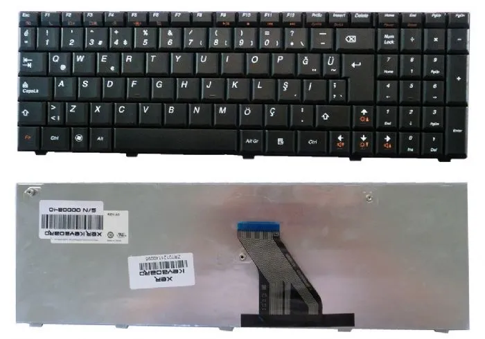 Lenovo ideapad G560 G565 G560e 20042 20071 N4L-TR Klavye Tuş Takımı 