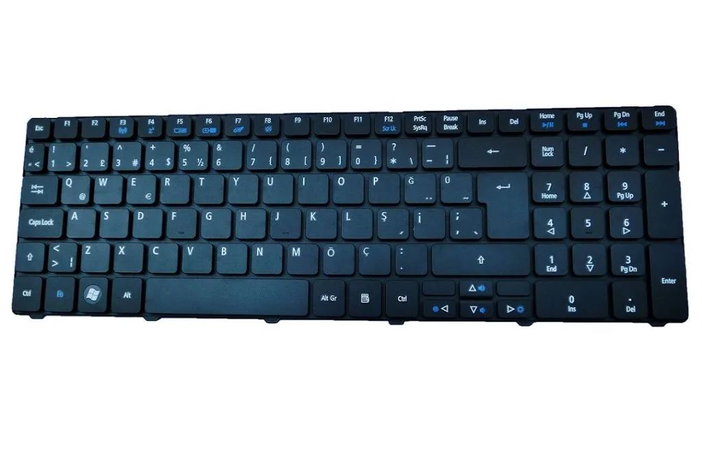 Acer 5536G Acer 5551 Acer 5736Z Acer 5738G Acer 5738Z Acer 5739G Acer 5740G Acer 5741G Acer 5742G Acer 5745G Acer 5810 Acer 5810T Klavye Türkçe