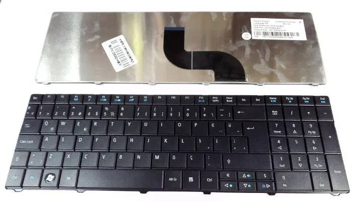 Acer Aspire E1 Acer E1-521, Acer E1-531, Acer E1-531G, Acer E1-571, Acer E1-571G Klavye Türkçe MP09G36TQ-6981W