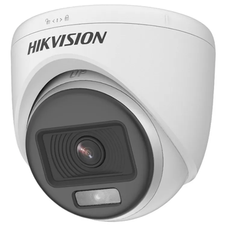 Hikvision DS-2CE70DF0T-PF 2MP 2.8mm 20 Metre IR ColorVu TVI/AHD/CVI/CVBS Dome Kamera