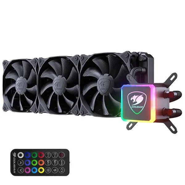 Cougar Aqua 360 Li CGR-AQUA 360 RGB 3x120 MM Fan CPU Sıvı Soğutucu