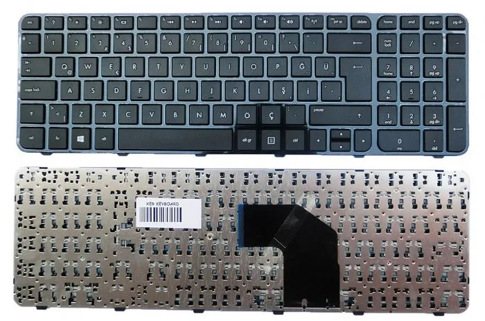 Hp Pavilion G6-2000 siyah çerçeveli Klavye Tuş Takımı Part no: Aer36a01210 697452-141 2B-04822Q121 R36