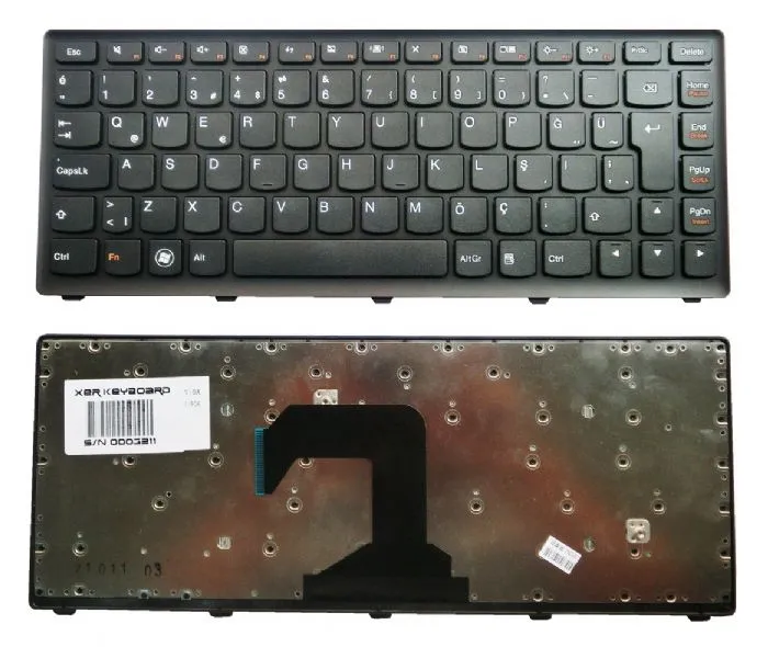 Lenovo Ideapad S300 Lenovo S400 Lenovo S400T Lenovo S405 KLAVYE TÜRKÇE V-127920JK1-TR 25205139