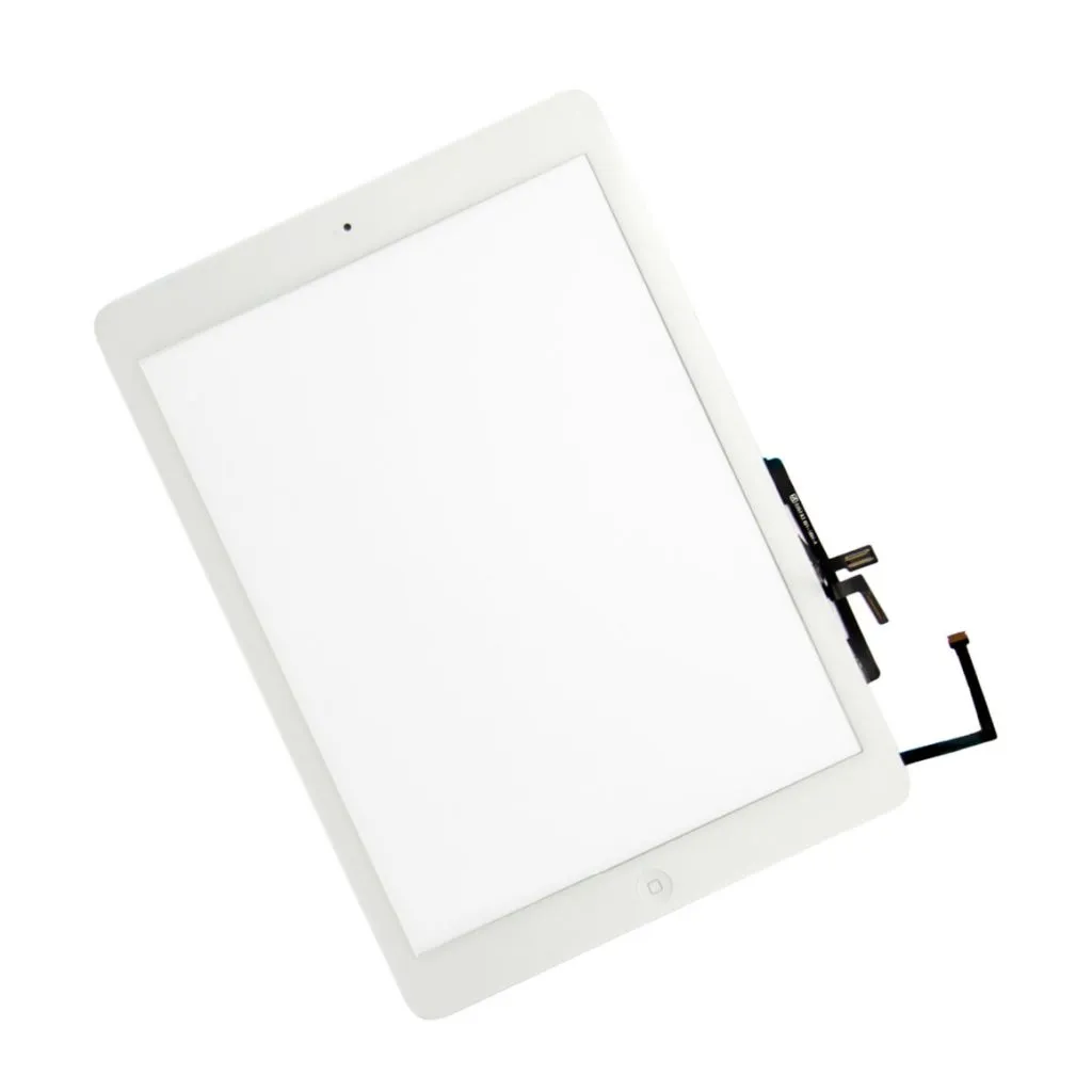 Apple iPad 5 Air A1474 A1475 A1476 Dokunmatik Panel Beyaz Üst Cam