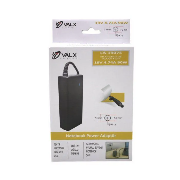 Hp 90 Watt 19V 4.74A Notebook Adaptör 7.4 X 5.0 (Pinli) (TOR TH-600)