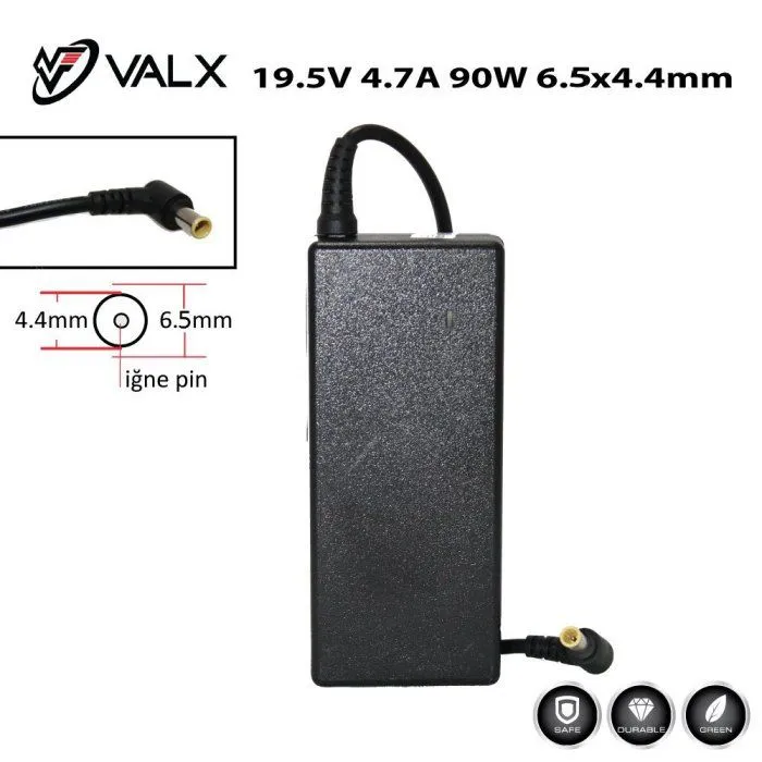 Sony 90 Watt 19.5V 4.74A Notebook Adaptör 6.0 X 4.4 mm.