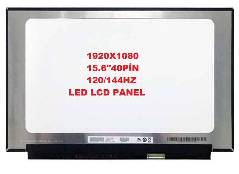 Monster Tulpar T5 V19.1, V19.2 Notebook Lcd Ekran (15.6 Led-40 PİN Mat 144hz)