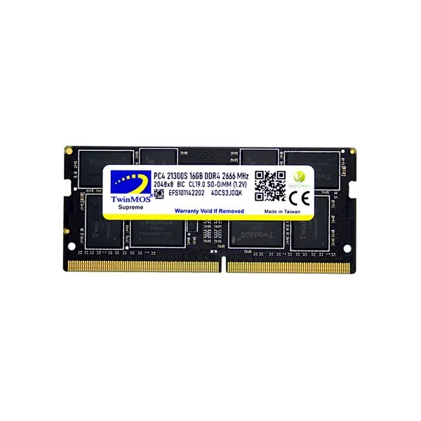 TwinMOS 16GB 2666MHz DDR4 SO-DIMM Ram (MDD416GB2666N)