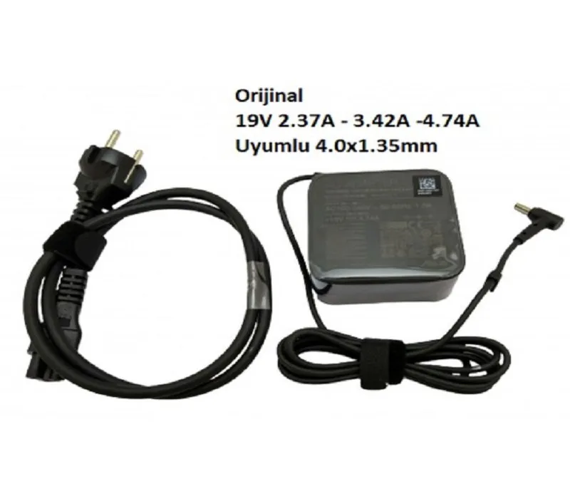 Asus 19V 3.42A 65W Orjinal Notebook Adaptör (4.0x1.35mm) 