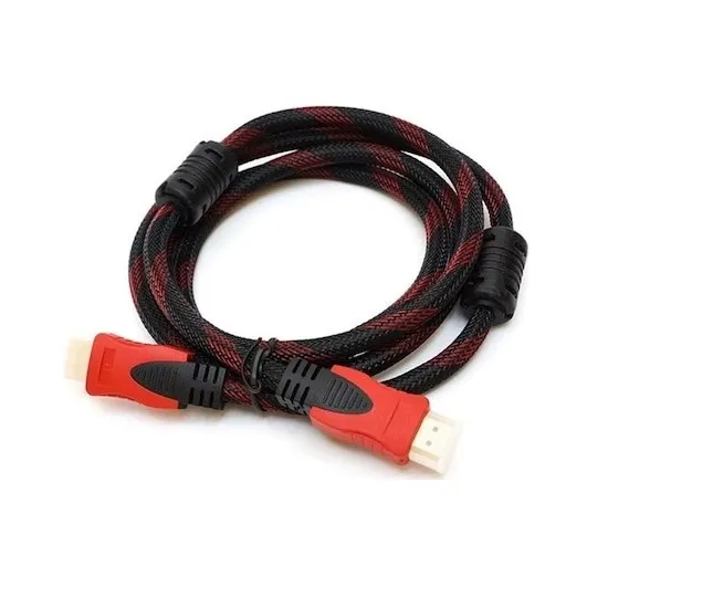 HADRON HDX2012 HDMI KABLO ÖRGÜLÜ SİYAH 1.5 METRE