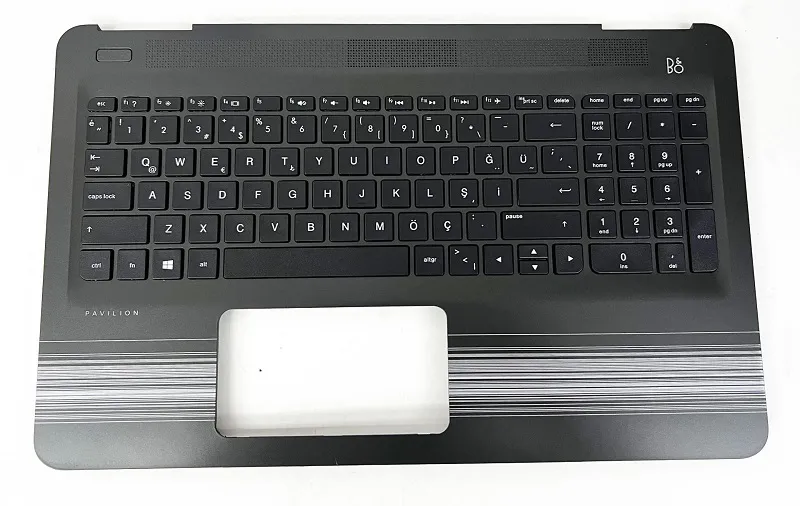 HP Pavilion 15-au 15-aw TPN-Q172 TPN-Q175 Klavye Üst Kasa Takım
