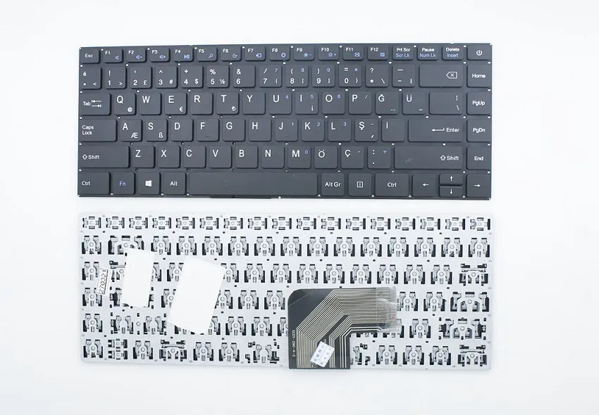 Hometech Alfa 470c 600c 700C, Alfa 110A, HTBook 14A, N1401A YXT-NB91-25, N1401A 14-232B, Alfa 100A, Klavye Tuş Takımı