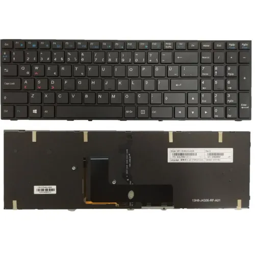 Casper Excalibur G500 Notebook Klavye (Siyah Aydınlatmalı TR)