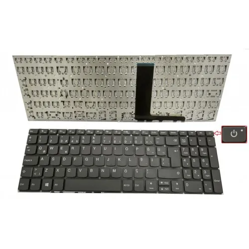 Lenovo ideapad L3 15IML05 L3-15IML 81Y3 Notebook Klavye (KÜLRENGİ TR)