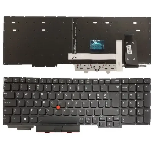 Lenovo Thinkpad E15 Gen2 20TE 20TD Notebook Klavye (Siyah TR Aydınlatmalı)