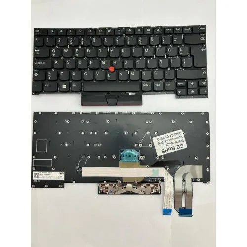 Lenovo Thinkpad T490S 20NX 20NY Notebook Klavye (Siyah-Işıksız TR)